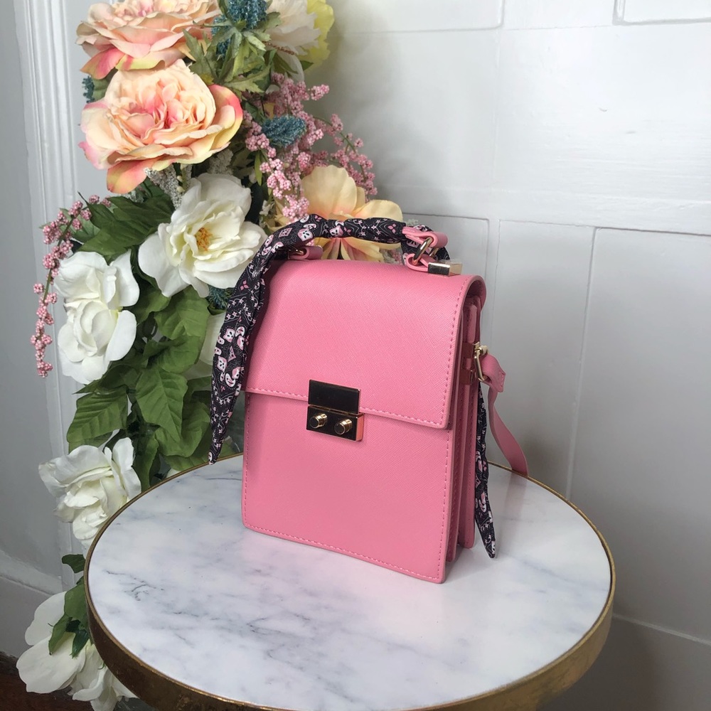 Pink Crossbody Bag